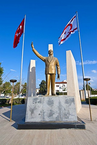 Monument for Mustafa Kemal Atatuerk, Turkish part of Cyprus