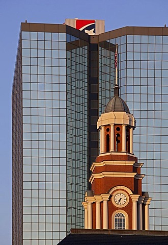 The Howard Baker United States Courthouse and First Tennessee Bank, Knoxville, Tennessee, USA, America