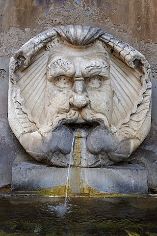 Fountain at the Santa Sabina, Aventine, Ripa, Rome, Italy, Europe