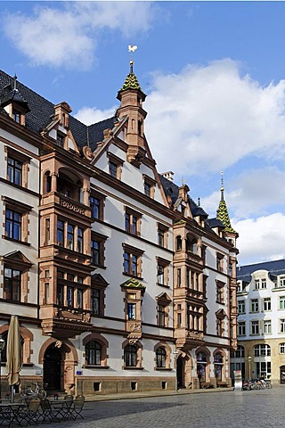 Nicolaikirchhof, Leipzig, Saxonia, Germany, Europe