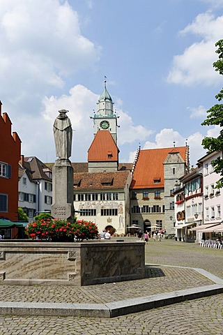 St. Nikolaus Munster, Ueberlingen on Lake Constance, Baden-Wuerttemberg, Germany, Europe