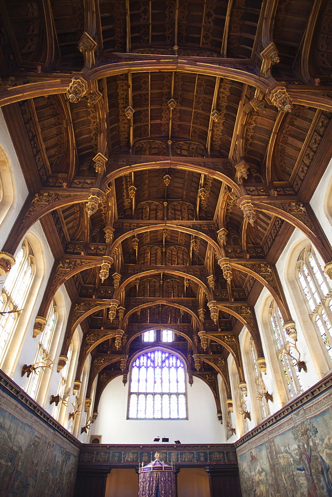 The Great Hall, Hampton Court Palace, Greater London, England, United Kingdom, Europe