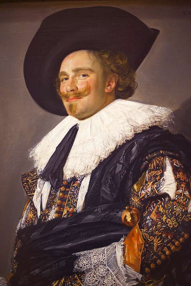 The Laughing Cavalier by Frans Hals, The Wallace Collection Art Gallery, London, England, United Kingdom, Europe