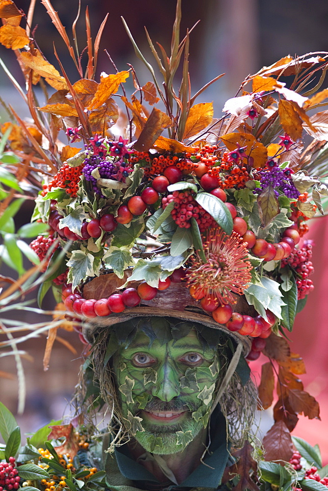 The Berryman, Autumn Harvest Festival Parade, Southwark, London, England, United Kingdom, Europe