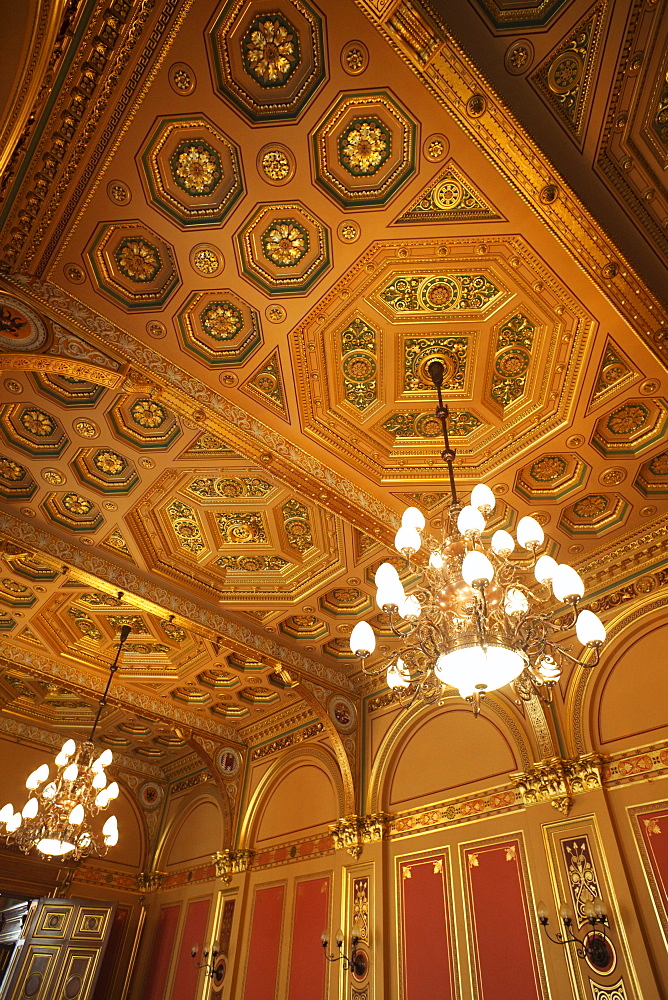 Interior of the Foreign Office, Whitehall, London, England, United Kingdom, Europe