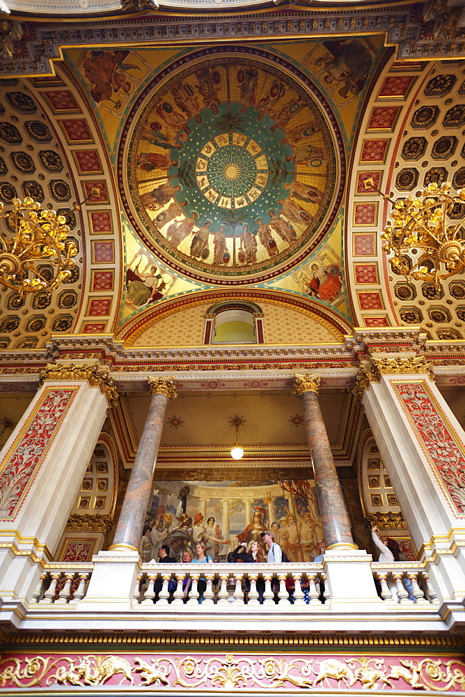 The dome of the Great Stairway, Foreign Office, Whitehall, London, England, United Kingdom, Europe