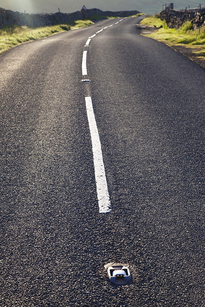 Empty road, England, United Kingdom, Europe