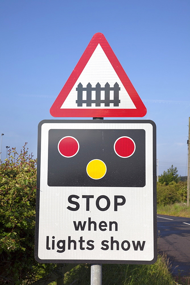 Road sign, England, United Kingdom, Europe