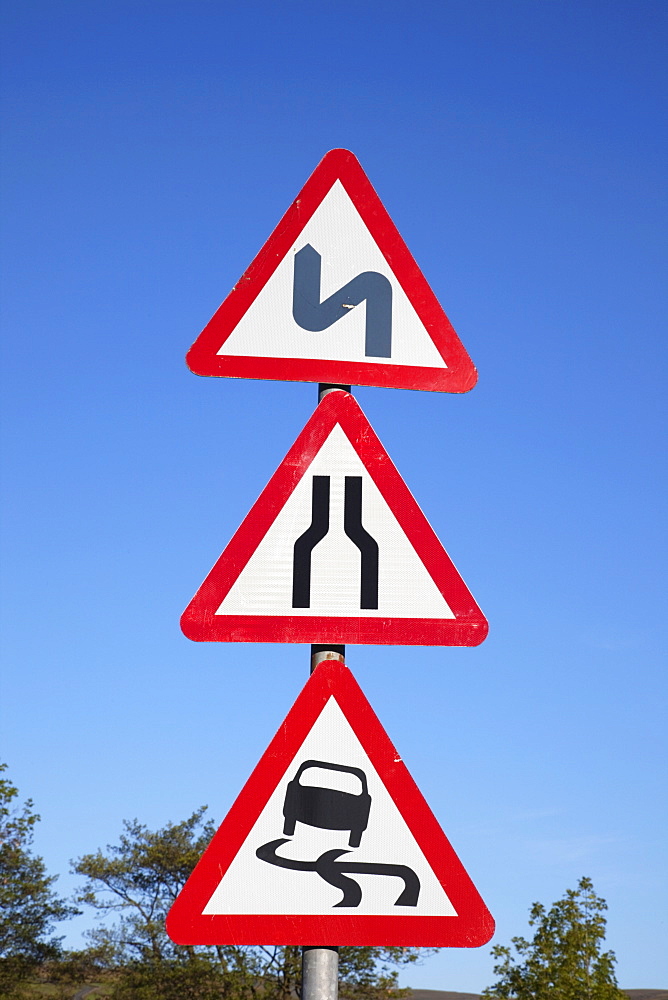 Road signs, England, United Kingdom, Europe