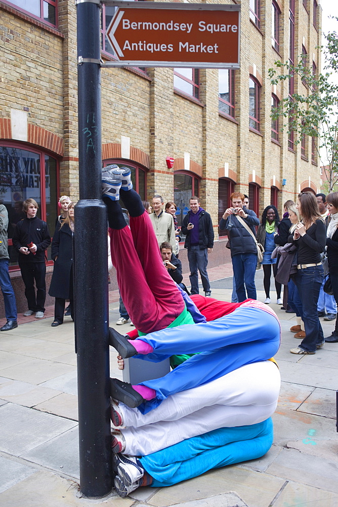 Bodies in Urban Spaces Show, Southwark, London, England, United Kingdom, Europe