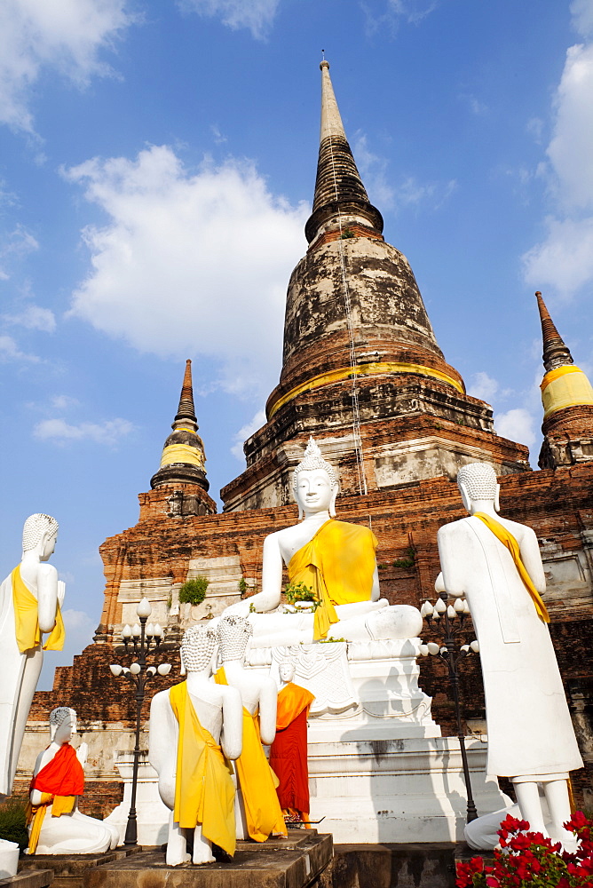 Wat Yai Chai Mongkhon, Ayutthaya Historical Park, UNESCO World Heritage Site, Ayutthaya, Thailand, Southeast Asia, Asia