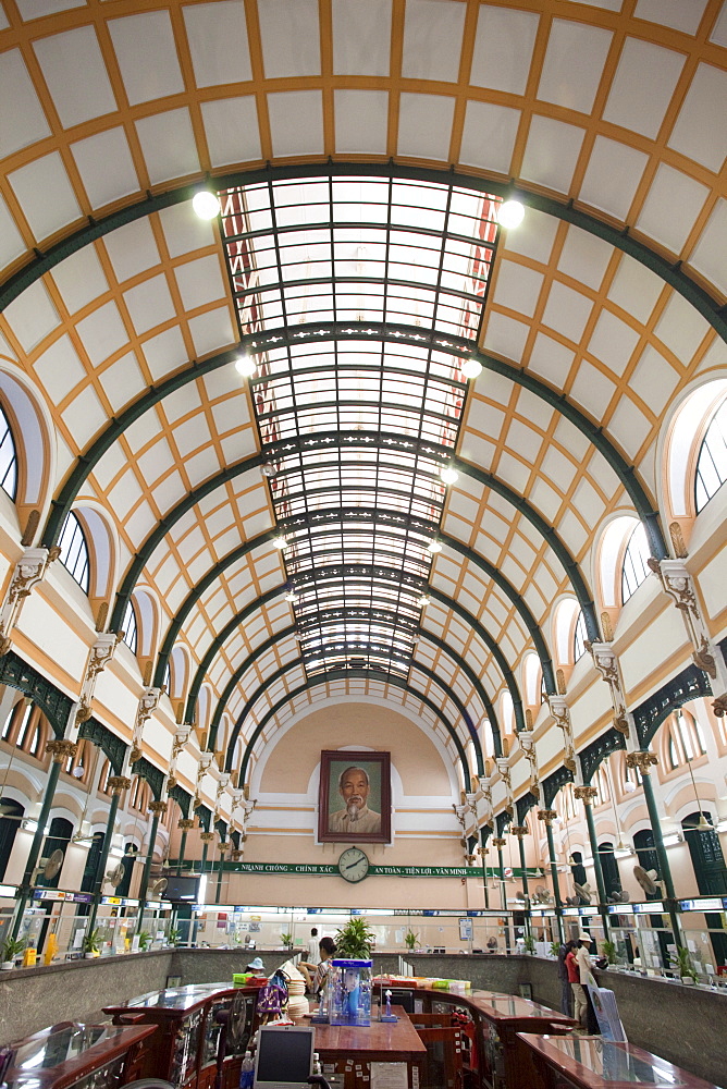 Post Office, Ho Chi Minh City, Vietnam, Indochina, Southeast Asia, Asia