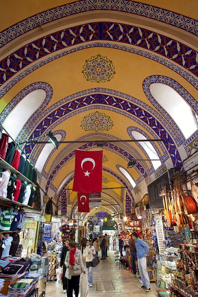 Grand Bazaar, Sultanahmet, Istanbul, Turkey, Europe