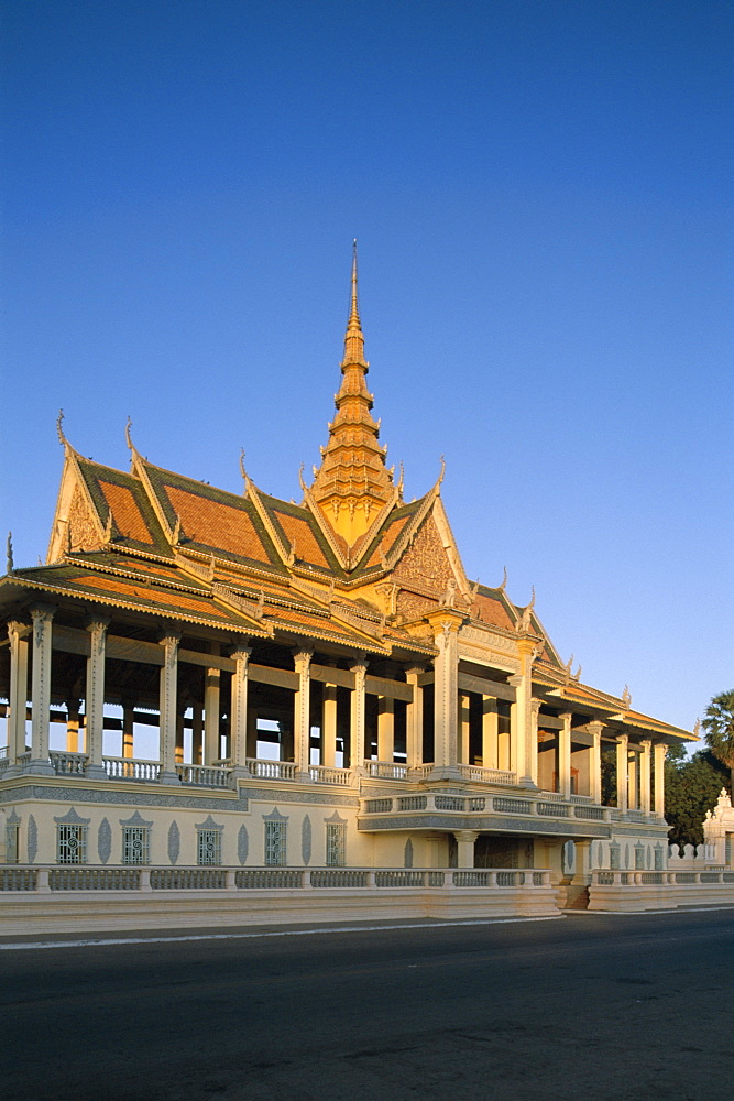 Chan Chaya Pavilion, Royal Palace, Phnom Penh, Cambodia, Indochina, Southeast Asia, Asia