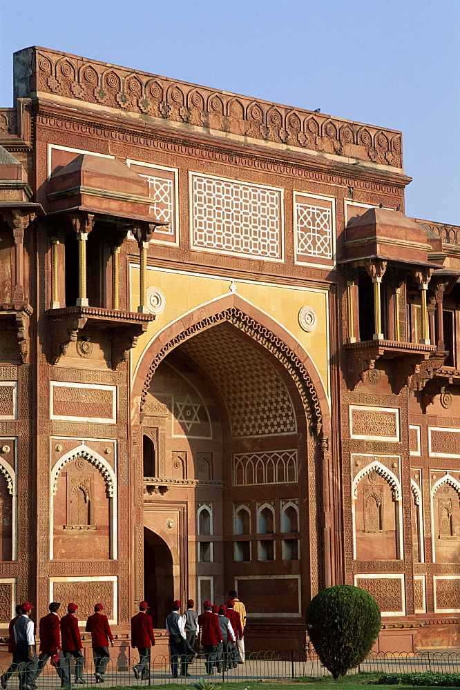 Agra Fort, UNESCO World Heritage Site, Agra, Uttar Pradesh, India, Asia