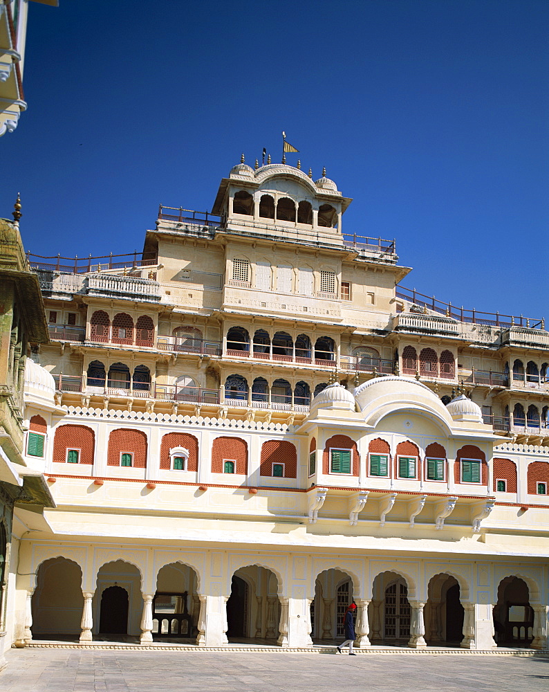 City Palace, Jaipur, Rajasthan, India, Asia