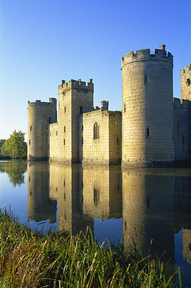 Bodiam Castle, East Sussex, England, United Kingdom, Europe