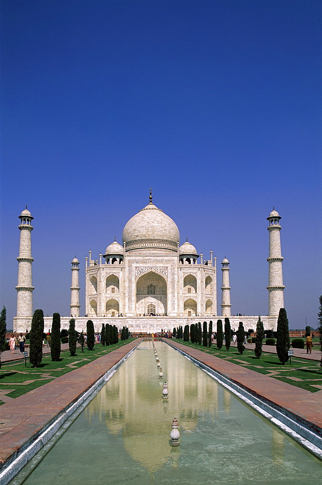 Taj Mahal, UNESCO World Heritage Site, Agra, Uttar Pradesh, India, Asia