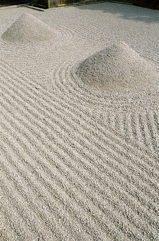 Daisen-in (The Great Ocean Rock) Zen garden, Daitokuji Temple, Kyoto, Honshu, Japan, Asia