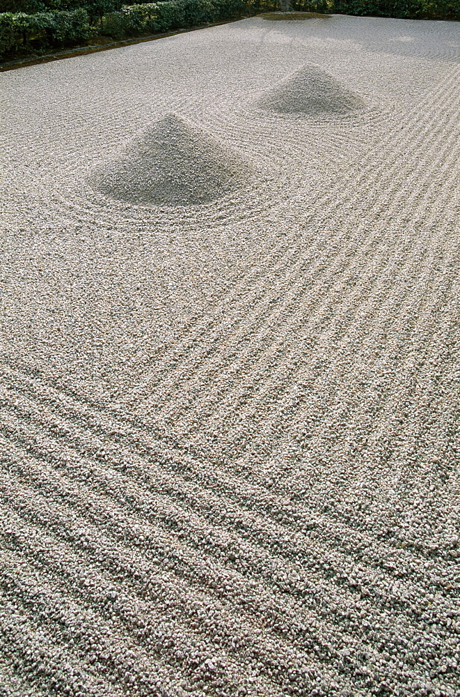 Daisen-in (The Great Ocean Rock) Zen garden, Daitokuji Temple, Kyoto, Honshu, Japan, Asia