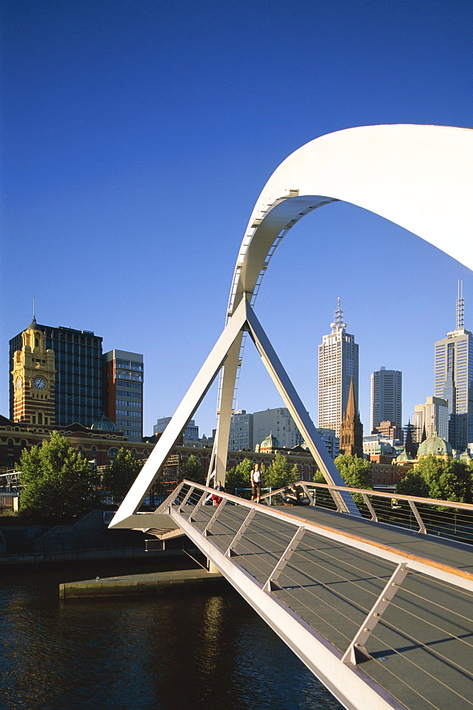 City skyline, Melbourne, Victoria, Australia, Pacific
