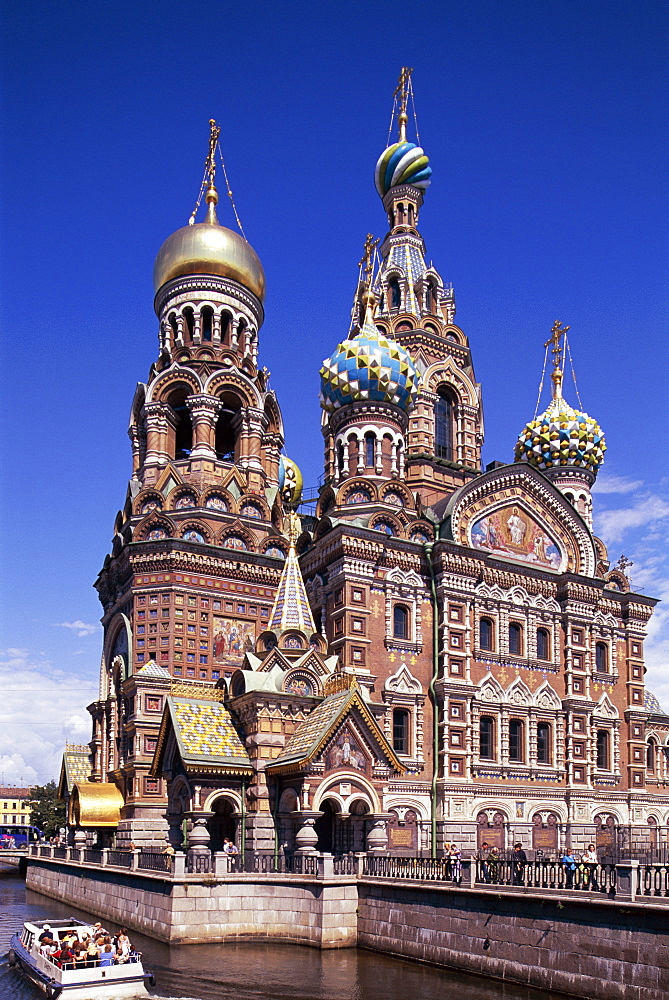 Church of Christ's Resurrection, St. Petersburg, Russia, Europe