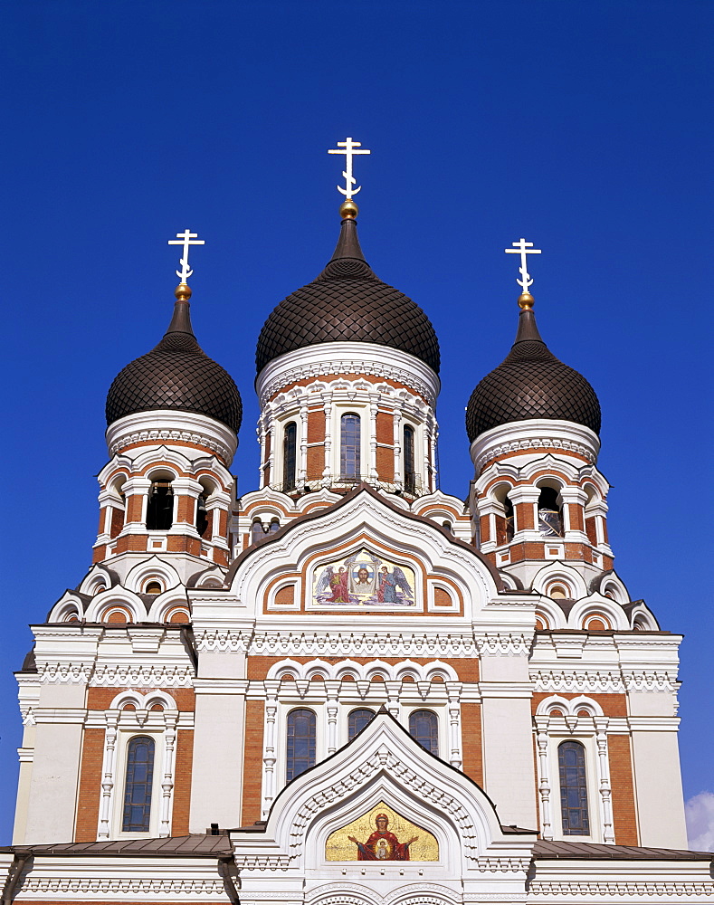 Alexander Nevski Cathedral, Old Town, UNESCO World Heritage Site, Tallin, Estonia, Baltic States, Europe