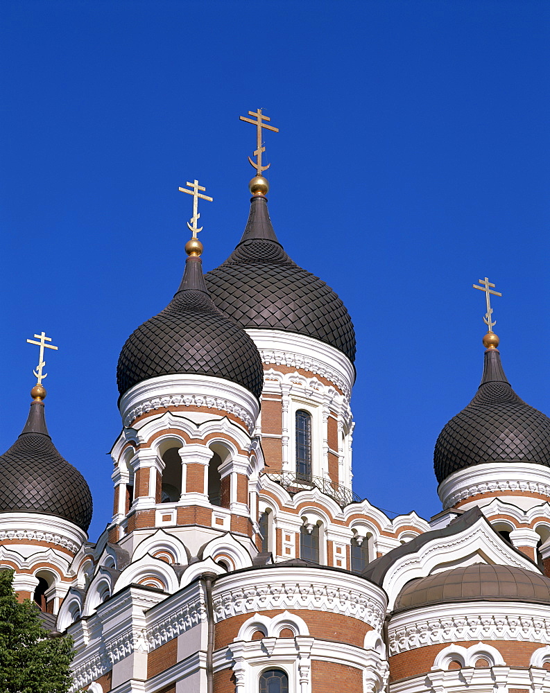 Alexander Nevski Cathedral, Old Town, UNESCO World Heritage Site, Tallin, Estonia, Baltic States, Europe