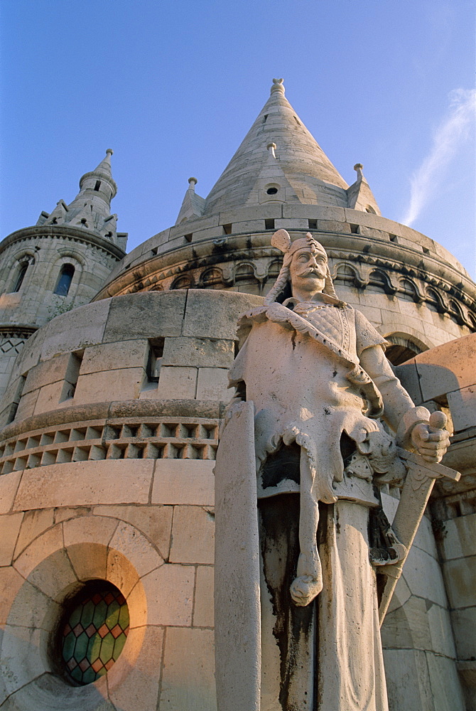 Fishermens Bastion, Buda, UNESCO World Heritage Site, Budapest, Hungary, Europe