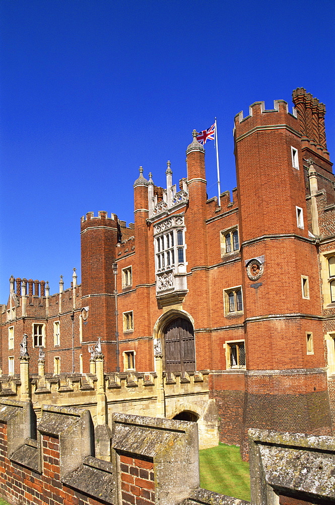 Hampton Court Palace, Greater London, England, United Kingdom, Europe