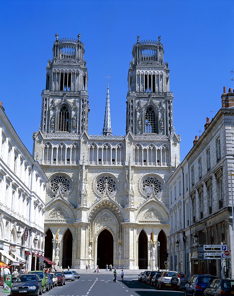 Sainte Croix Cathedral (Cathedrale Ste.-Croix), Orleans, Loire Valley, France, Europe