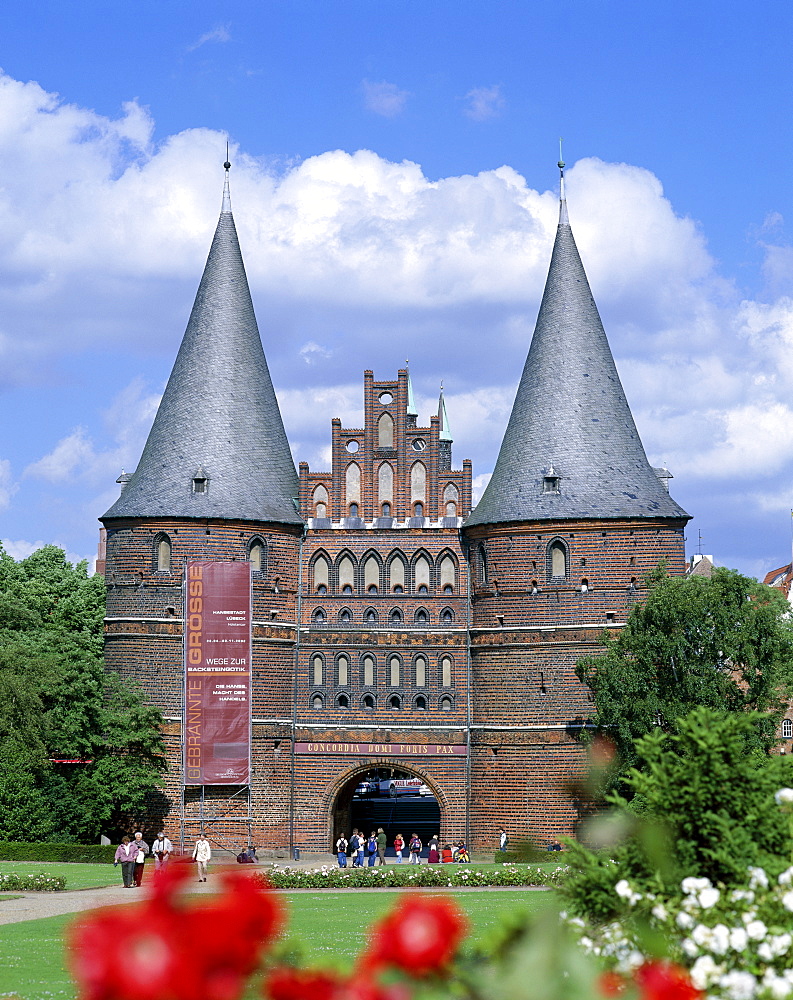 Holstentor, Lubeck, UNESCO World Heritage Site, Schleswig-Holstein, Germany, Europe