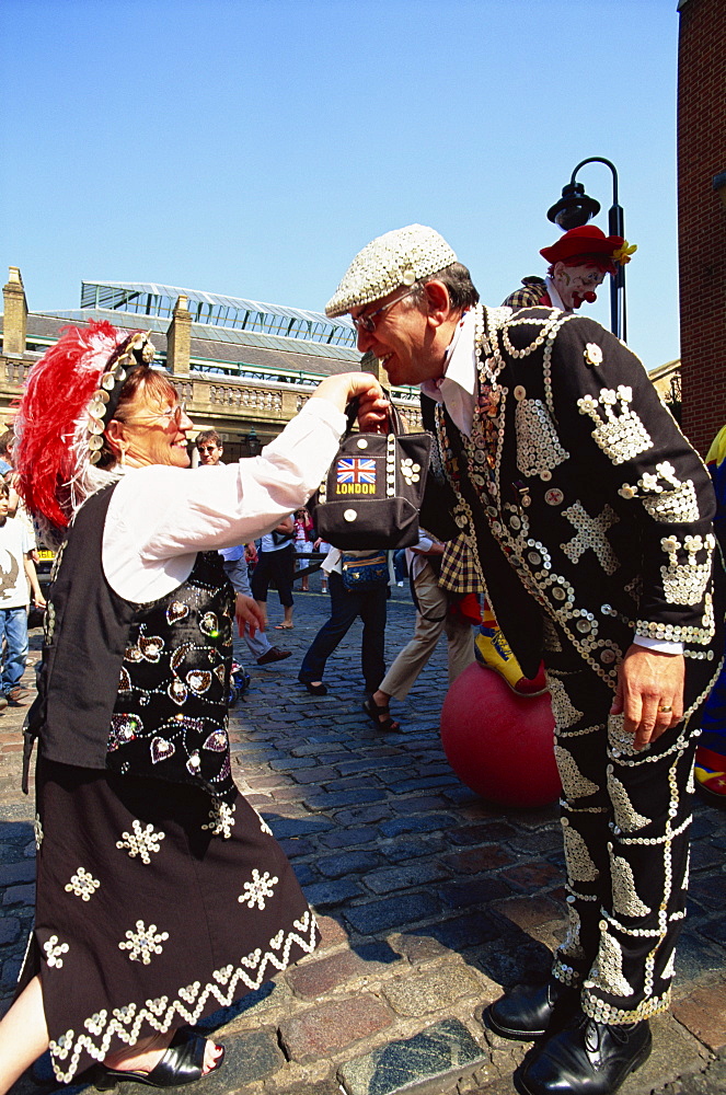 Pearly Kings and Queens, London, England, United Kingdom, Europe