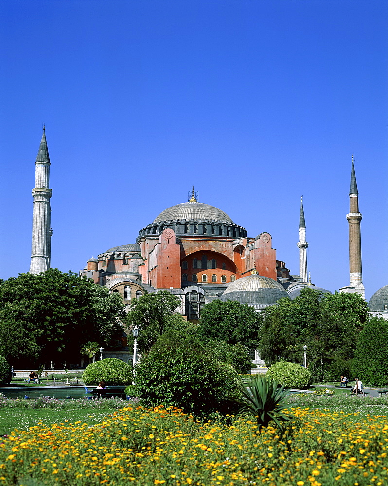 St. Sophia Mosque, UNESCO World Heritage Site, Istanbul, Turkey, Europe