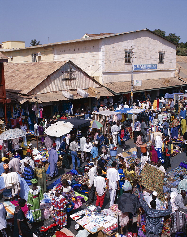 Albert Market, Banjul, Gambia, West Africa, Africa