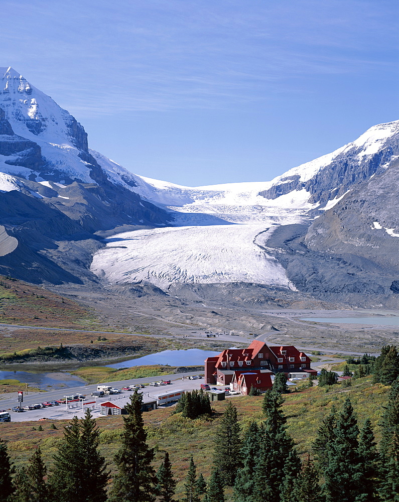 Athabasca Glacier, Icefields Parkway, The Rockies, Alberta, Canada, North America