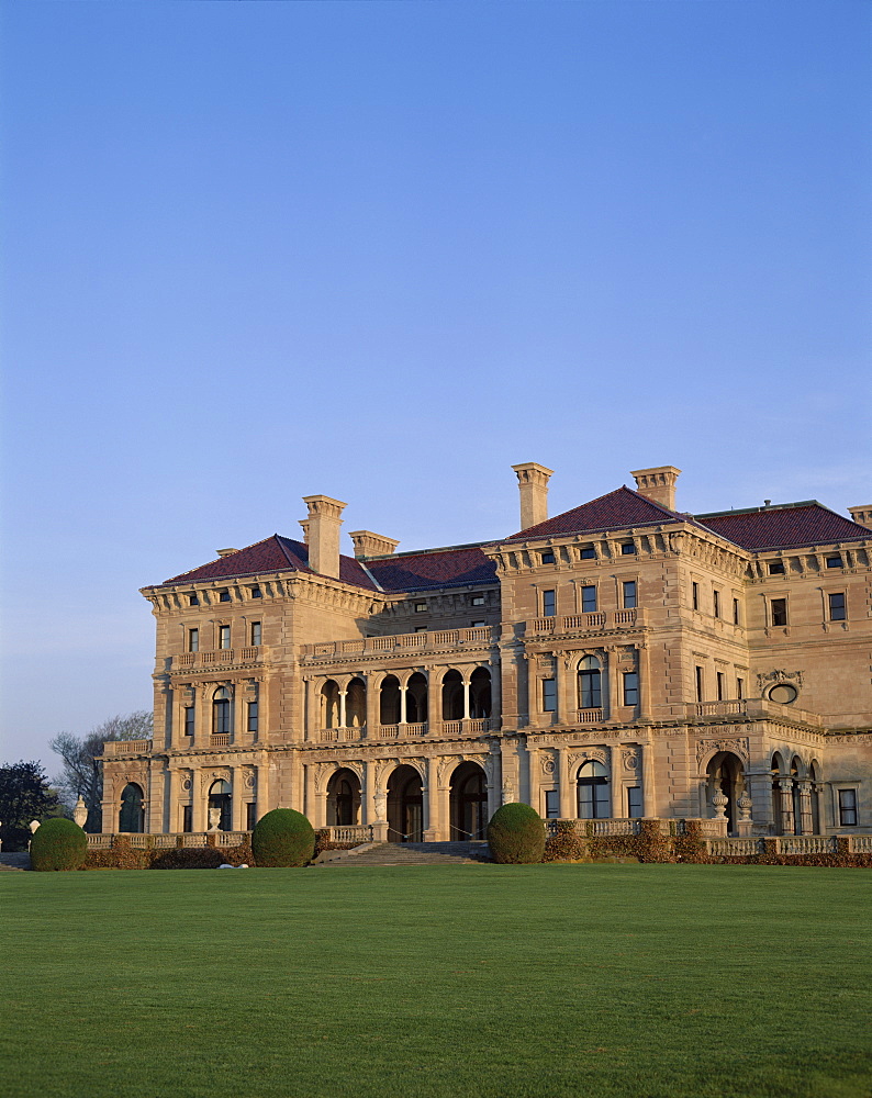 Breakers Mansion, owned by Cornelius Vanderbilt, Newport, Rhode Island, New England, United States of America, North America