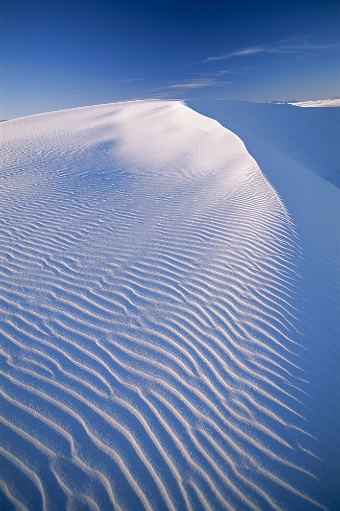 Sand dunes, White Sands National Park, New Mexico, United States of America, North America