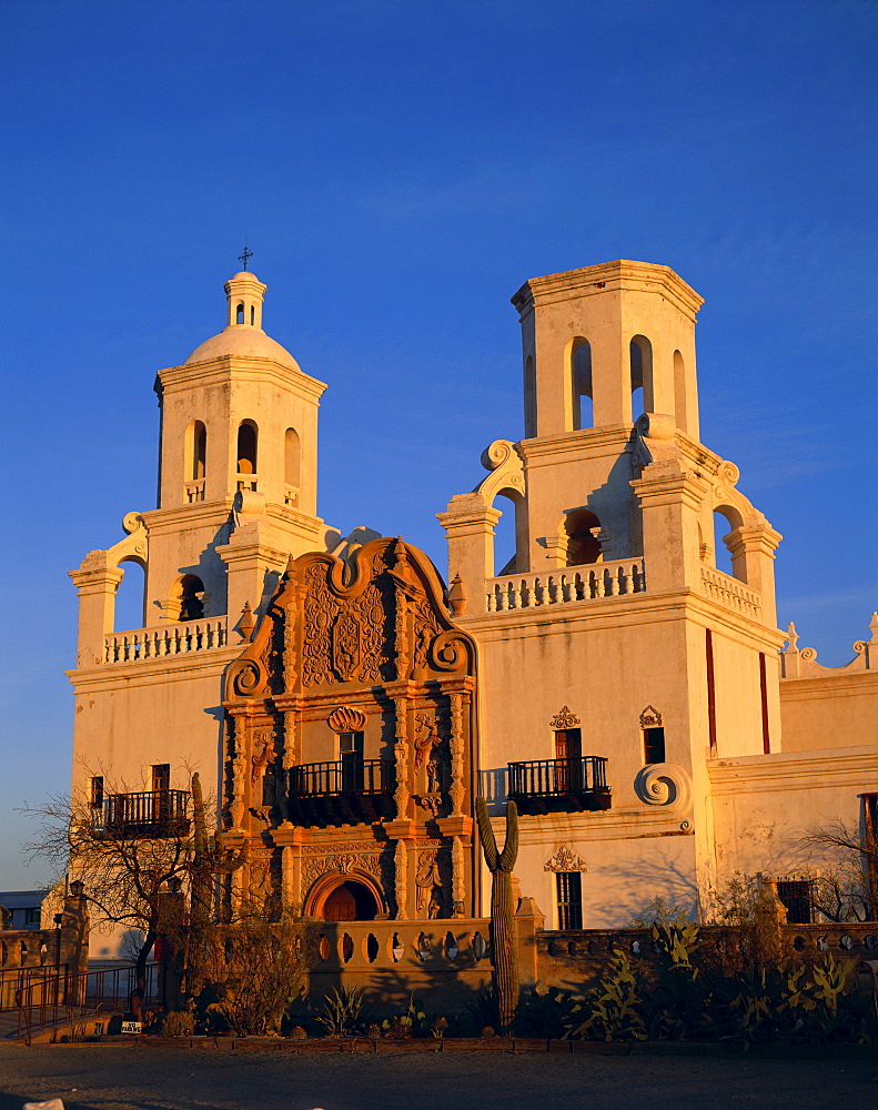 San Xavier Mission, Tucson, Arizona, United States of America, North America