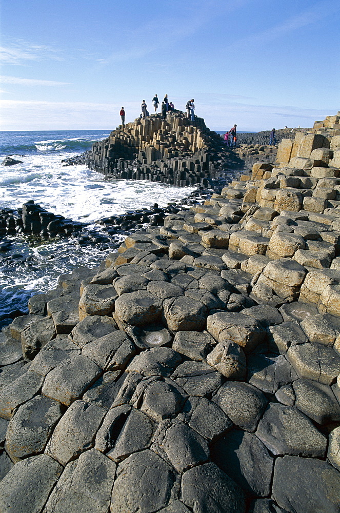 Giants Causeway, UNESCO World Heritage Site, County Antrim, Ulster, Northern Ireland, United Kingdom, Europe