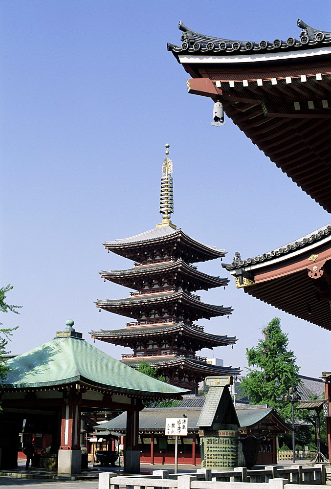 Asakusa Kannon Temple, Tokyo, Japan, Asia