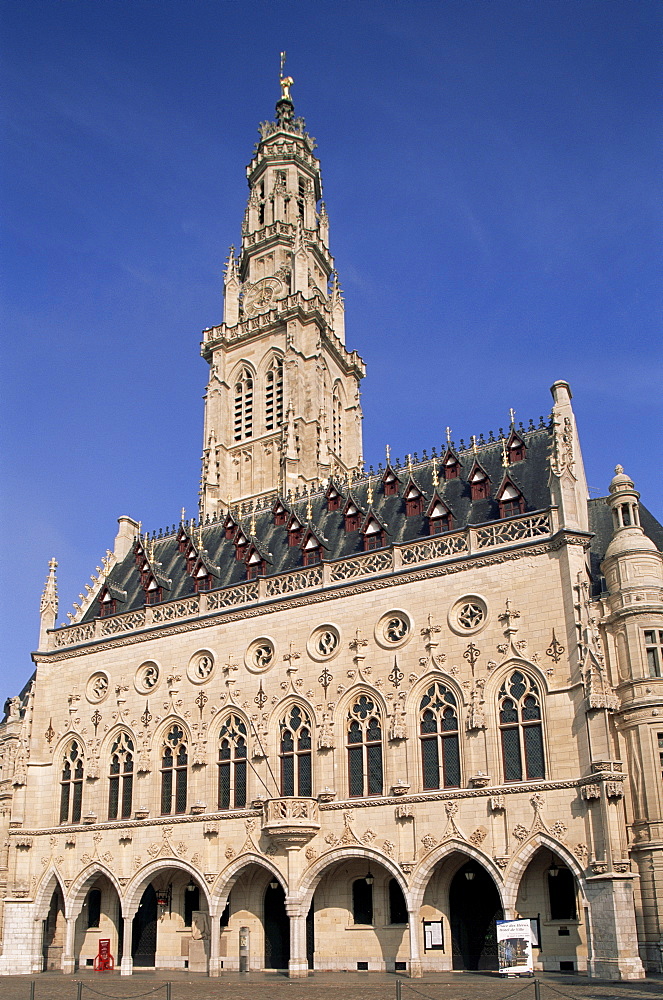 Hotel de Ville, Arras, Pas de Calais, France, Europe 