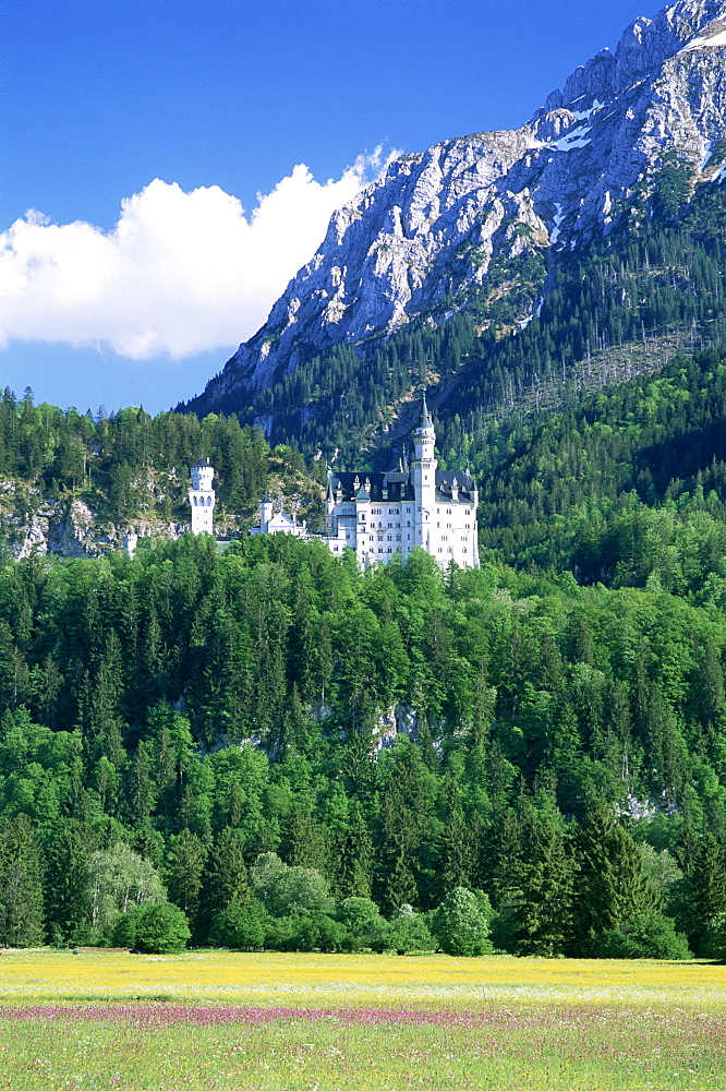 Neuschwanstein Castle, Bavaria, Germany, Europe