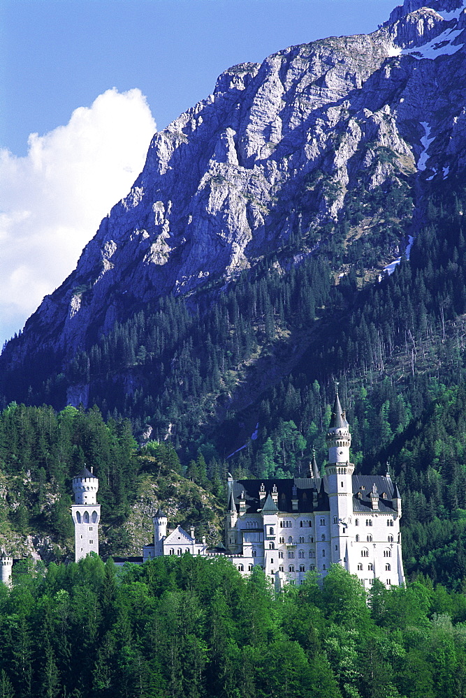 Neuschwanstein Castle, Bavaria, Germany, Europe