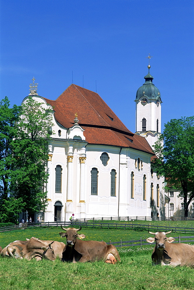 Wieskirche, Bavaria, Germany, Europe