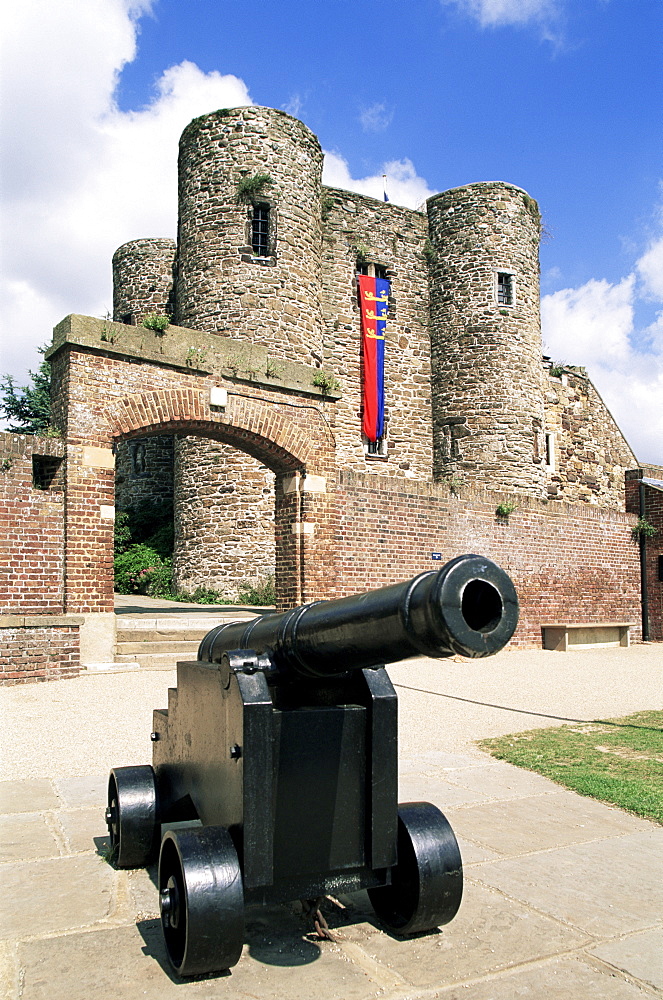 Ypres Tower, Rye Castle Museum, Rye, East Sussex, England, United Kingdom, Europe