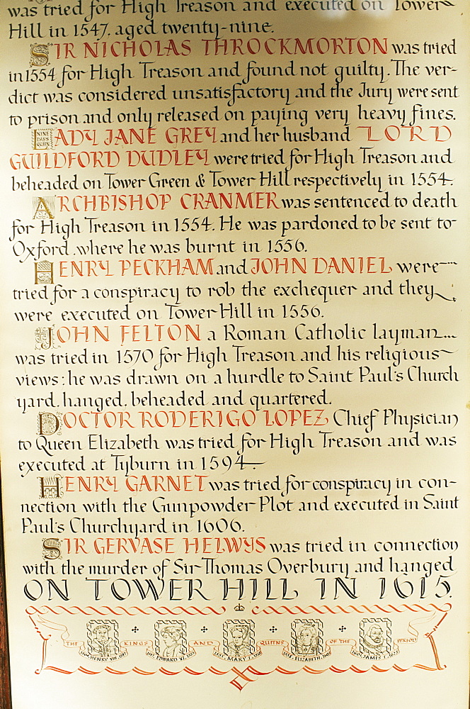 List of important historical trials held in the Guildhall, Guildhall, City of London, London, England, United Kingdom, Europe