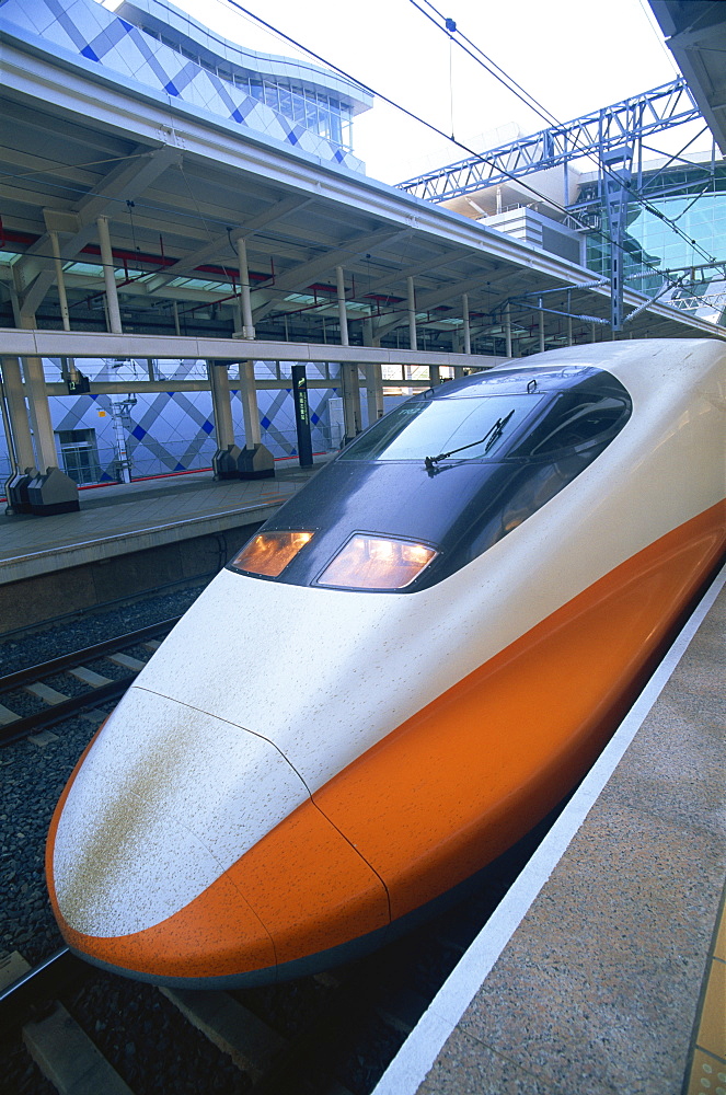 High Speed Rail, HSR Train, Kaohsiung, Taiwan, Asia