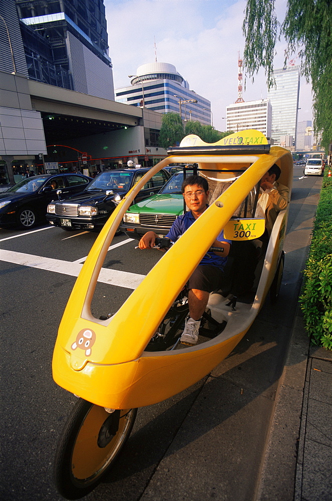 Pedicab, Ginza, Tokyo, Japan, Asia