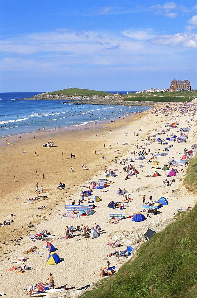 Fistral Beach, Newquay, Cornwall, England, United Kingdom, Europe